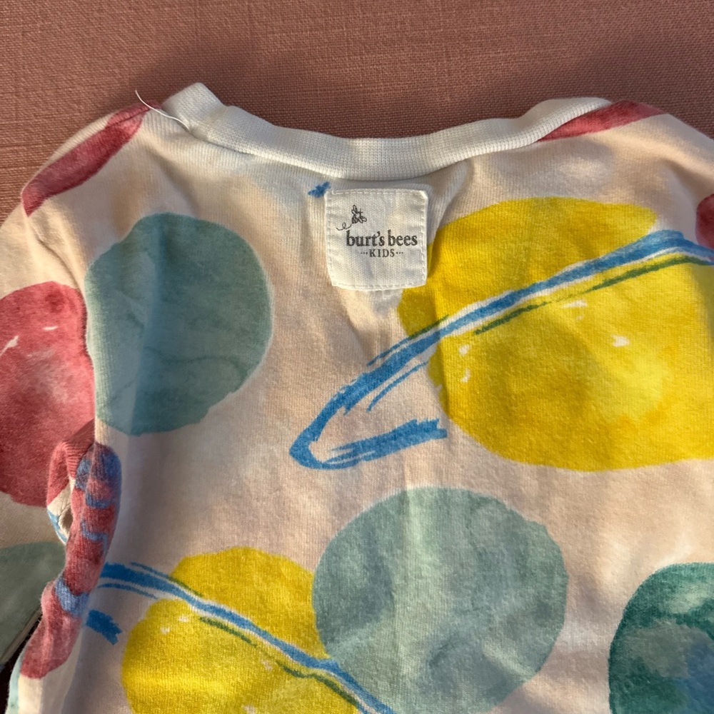 Burts Bees Baby Baby Girls Pajamas | 100% Organic Cotton - Picture 6 of 6